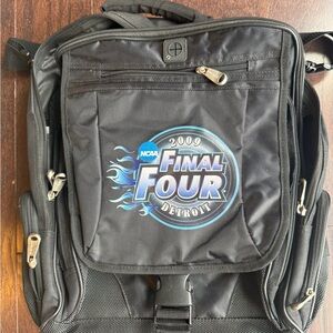 NCAA Final Four 2009 Detroit Black Backpack